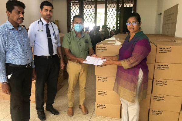 1500 Bags of Peritoneal Dialysis Solution Donation